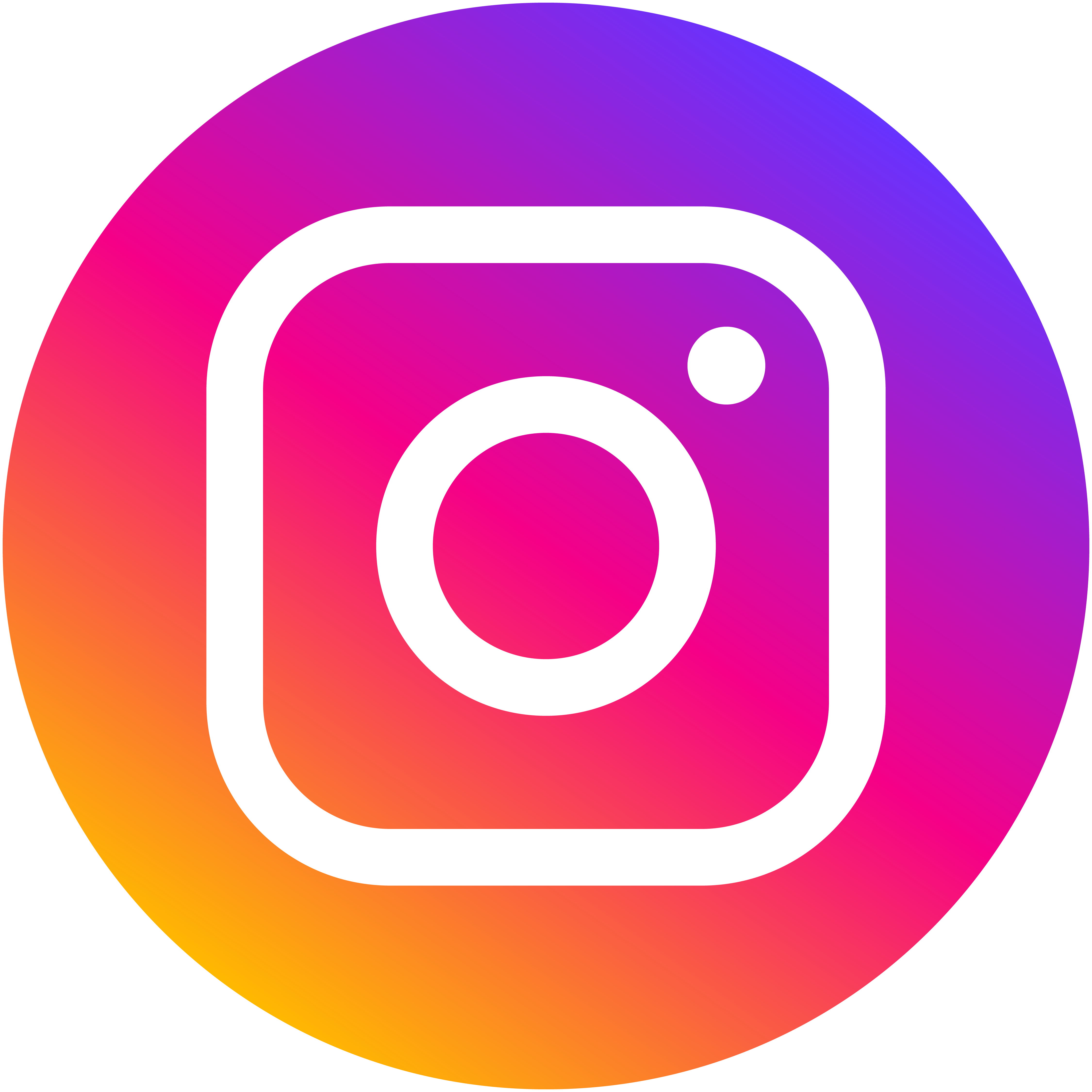 Colorful gradient Instagram icon